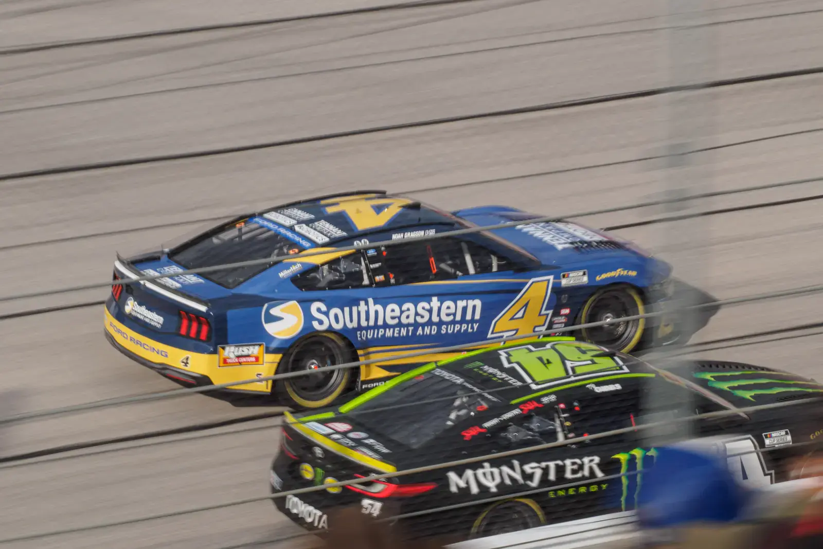 The Southeastern Equipment and Supply #4 car racing at Darlington in 2026
